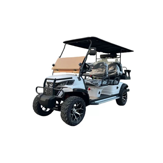 For use on golf courses 3-row 6-seat golf cart