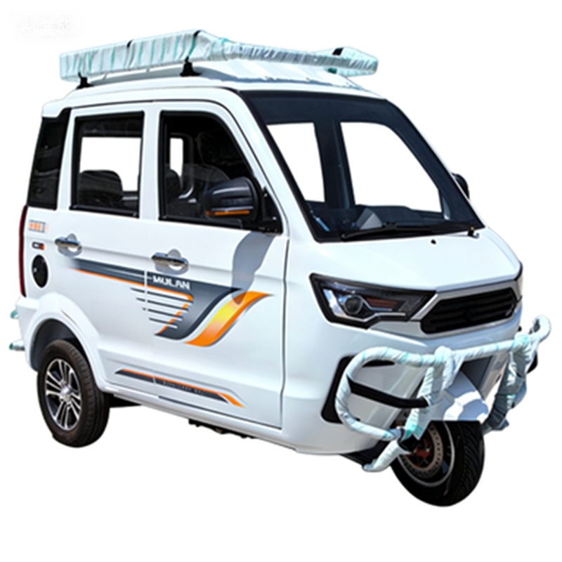 2026 Enclosed Gasoline-Powered Tricycle for Personal Transportation Enclosed Tricycle