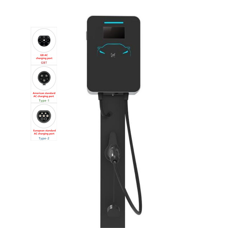 DC Fast Charger 40kw Gbt/CCS1/CCS2 Electric Vehicle Single Charging Pile
