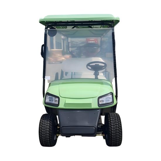 Yisen 72V High Power 6 Passenger 3-Row Seats Electric Golf Cart