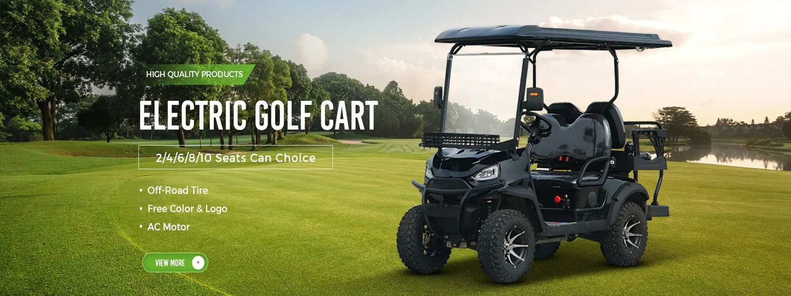 Hot sale Golf carts show