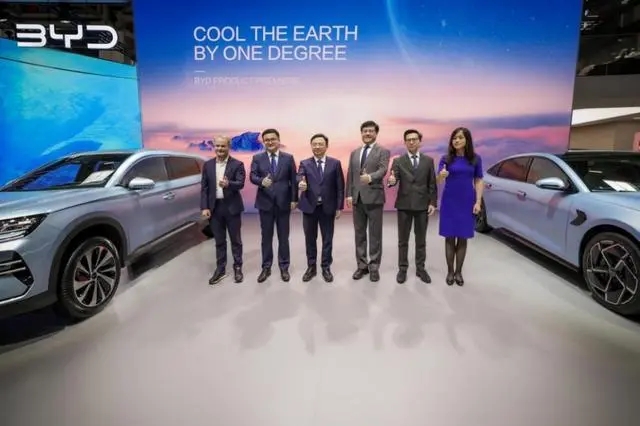 Chinas new energy vehicle "Phalanx" shines at the Munich Motor Show in Germany Chinas new energy vehicle "Phalanx" shines at the Munich Motor Show in Germany