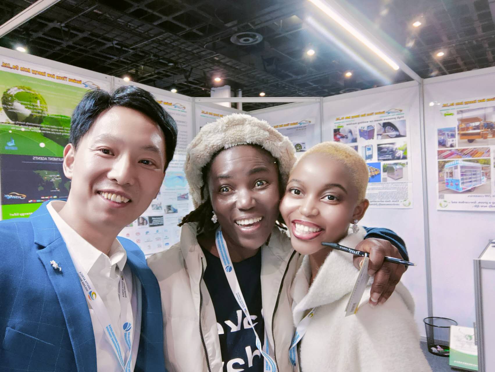 Компания Dezhou Yisen New Energy Auto Co., Ltd. приняла участие во второй Южноафриканской промышленной выставке.