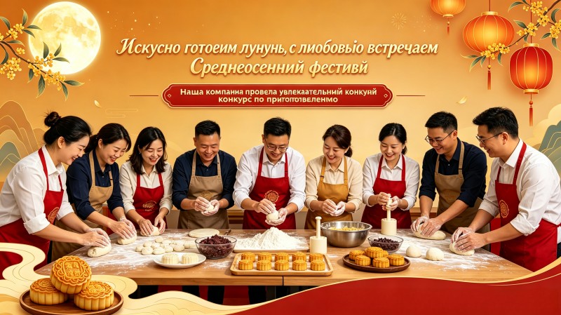 Рукодельные лунные пирожные — теплая встреча Среднеосеннего праздника | Наша компания проводит увлекательный конкурс по изготовлению лунных пирожных