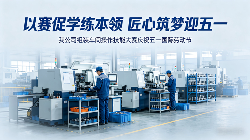 以赛促学练本领 匠心筑梦迎五一