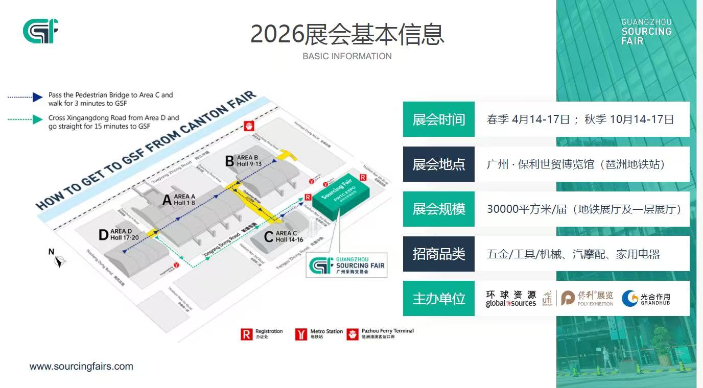 我们将参加2026年广州国际采购博览会 | M-D06展位 - 高尔夫球车展示