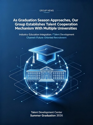 Group Establishes Talent Cooperation Mechanism with Multiple Universities as Graduation Season Approaches