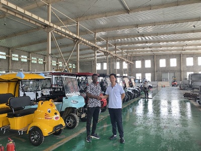 Welcome customers from South Africa to visit and inspect