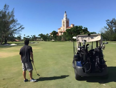 Our companys golf carts have been successfully put into use at the AGC Golf Course in Brazil