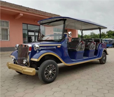 The 5-row, 14-seater electric classic sightseeing car will enter the Indonesian market