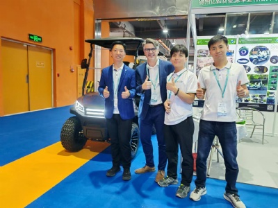 Выставка закупки в Гуанчжоу была торжественно проведена, и наши новые гольф-карты привлекают особое внимание