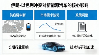 伊以冲突对新能源车的核心影响