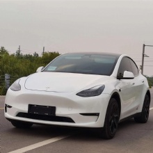 Tesla Model Y 2021 facelift long-range all-wheel drive version used car new energy vehicle