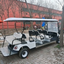 Electric Sightseeing Bus Golf Buggy Golf Cart 2 4 6 8 Seats Wholesale Sightseeing VehicleGolf Car Factory Yisen Auto