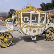 Sightseeing CartMLH for Sale Luxury Electric Horse Trailer Royal Carriage