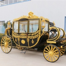 High Quality Sightseeing MLHElectric Royal Horse Carriage out Door Carriage