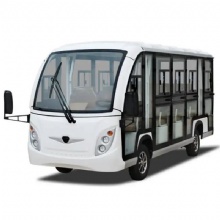17-seater 6V230AH battery electric sightseeing bus