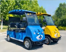 Shared four-wheel minibus children′s scenic park shopping mall mini electric sightseeing car