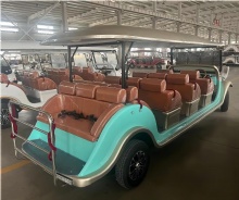 Customizable 8-14-Seater Electric Sightseeing Car, Retro Car, Electric Classic Car