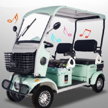 2024 new minibus E900 electric four-wheeled scooter scenic sightseeing car