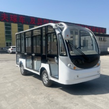 Customized 8 Passenger Sightseeing Bus 8 Seater Electric Sightseeing Bus