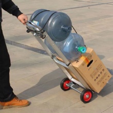 Portable Electric Hand Cart With Four-Wheel Trolley General Purpose And Platform Truck For Effortless Transportation