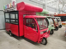 工厂批发食品车拖车街道移动食品车户外厨房快餐车配有烹饪设备可供出售