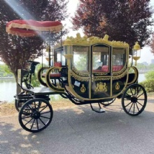 Special Transportation Electric Horse Carriage European Royal Carriage