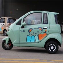 Fully enclosed design spacious 3-seat A800 Electric Tricycle