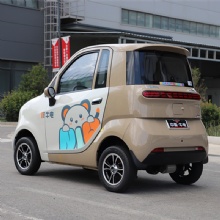 Cartoon-style four-wheeled short-distance commuter electric scooter