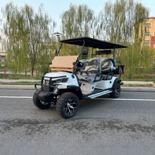 For use on golf courses 3-row 6-seat golf cart