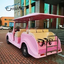 8 Seats MLH Wholesale Electric Sightseeing Bus Sightseeing Car
