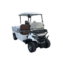 2-seater HKBG Brand golf cart with cargo bed, suitable for multiple scenarios