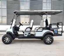 Yisen 2026 汽油版 4+2 座高尔夫球车