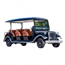 Superior Quality Vintage 72v Luxury Golf Cart Tourist 4 Wheels Electric Classic Vintage Cart