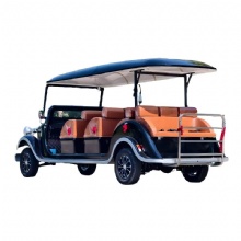 Superior Quality Vintage 72v Luxury Golf Cart Tourist 4 Wheels Electric Classic Vintage Cart