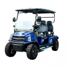 2026 Brand new blue electric golf cart with 4 seats and lithium battery